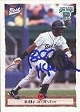 Billy McMillion, Portland Sea Dogs - Marlins Affiliate Autographed Card