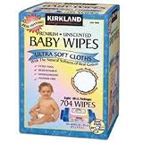Premium Unscented Baby Wipes - a box of 704