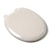 Comfort Seats C1B3R4S-02 EZ Close Deluxe Plastic Toilet Seat, Round, Biscuit