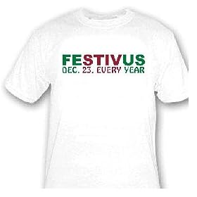 Seinfeld Festivus T-shirt White
