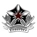 DISORDER Iron Star and Doves BELT BUCKLE Image