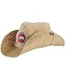 NCAA Arkansas Razorbacks Straw Cowboy Hat Image