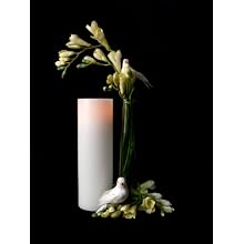 Fortune ProductsCL-P39 Wax Pillar Candle, 3" Diameter x 9" Height