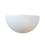 1-Light Wall Sconce - White