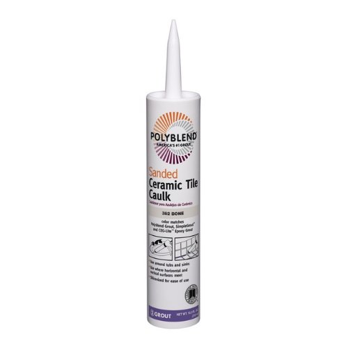 Custom Building Products PC38210S-6 10.5 Oz Bone Ceramic Tile Caulk (Pack of 6)