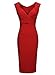 Fashion Sexy Lovely Celeb Womens Deep V Bodycon Evening Party Dress Red Green
