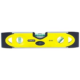 Stanley 43-512 Lighted Shock-Resistant Torpedo Level