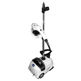 SteamFast SF-434 2-in-1 Upright Fabric Steamer and Iron