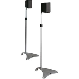 Click here to buy Atlantic SPSCUR47 Satellite Speaker Stands by Atlantic.
