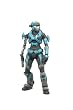 McFarlane Toys Halo Reach Series 2 - Kat Action Figure Cyan