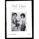 33 Vintage Antique Doll Collecting Journals or Magazines : DOLL NEWS , the United Federation of Doll Clubs Incorporated. 1965-1975.