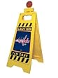 Washington Capitals 29 inch Caution Blinking Fan Zone Floor Stand NHL Hockey