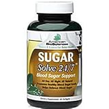 Sugar Solve 24/7, 60 sgel ( Triple Pack)