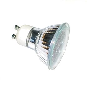 Ex-Pro 1 x - GU10C, GU10-C LED White Light Cool running Daylight replacement bulbs [1 PACK] for Mini Daylight Kits. (Ex-Pro & other brands using GU10 fitting). 220v True Daylight light.