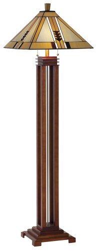 Oak Finish Mission Floor Lamp Oak Finish Mission Floor Lamp