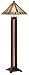 Oak Finish Mission Floor Lamp