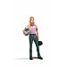 Schleich 13454 - Pferdepflegerin, f�tternd