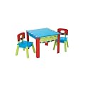 Early Learning Centre - Wooden Table and Chairs - Blue