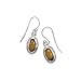 Tiger's Eye With Polished Edge French Wire title=