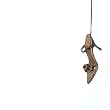 4.5" Fashion Avenue Leopard Print High-Heeled Sandal Christmas Ornament