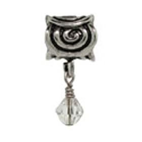 Dangling Scroll April Oriana Bead - Pandora Bead & Bracelet Compatible
