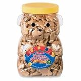 PFY11037 - Bear Cookie Jar,w/ Animal Crackers,Re-usable Container,24oz.