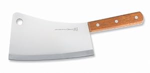 Mundial 4661m 7 12-inch Kitchen Cleaver Wood