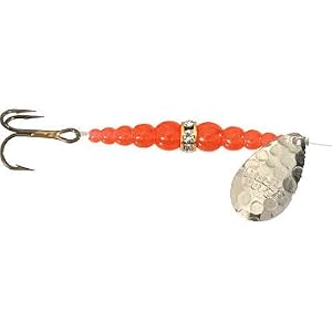 Fishing: Mackfts Wedding Ring Classic Treble Hook Spinner by