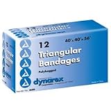 Dynarex 12 Triangular Bandage 40x40x56, 12 Count