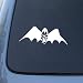 VAMPIRE BAT - Twilight - Vinyl Car Decal Sticker #1476 | Vinyl Color: White