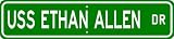 USS ETHAN ALLEN SSN608 SSN 608 Street Sign