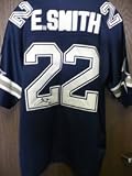 Signed Smith, Emmitt (Dallas Cowboys) Authentic Mitchell & Ness Jersey