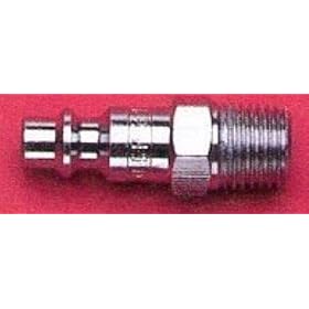 Amflo CP21-RET 1 4 x 1 4 Male Steel Industrial Interchange Series Type D Plugs Carded by Amflo