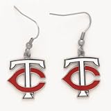 Minnesota Twins Earring w/Jewelry Card