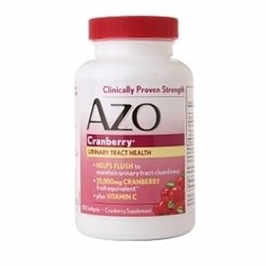 Azo Cranberry Softgels 100 Ct (Pack of 3)