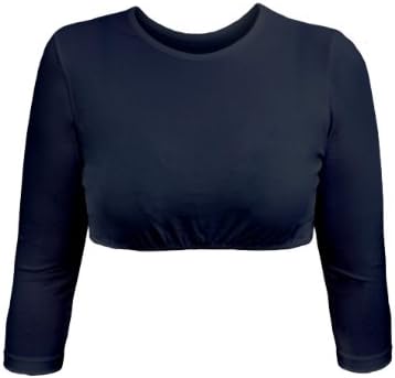 Kosher Casual Women's Modest Cropped 3/4 Sleeve Shell