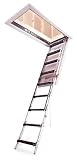 Product details for Werner 8-Foot 300-Pound Duty Rating Steel Easy Access Attic Ladder #S2208