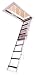 Werner S2208 8-Foot 300-Pound Duty Rating Steel Easy Access Attic Ladder