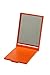 1 Pocket Mirror in ASSORTED Colors (ORANGE)
