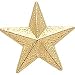 Gold Star Pin - 7/8 Inch (Pack Of 100)