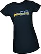"I Survived The Kobayashi Maru" -- Starfleet Academy -- Star Trek Crop Sleeve Fitted Juniors T-Shirt