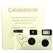 Disposable Camera - Ivory & Gold Hearts by CSC Imports