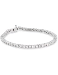 10k Gold 4-Prong Diamond Tennis Bracelet (5 cttw, I-J Color, I1-I2 Clarity)