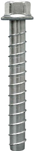 Simpson Strong Tie THD75100HMG 3/4-Inch by 10-Inch Titen HD Mechanically Galvanized Heavy Duty Screw Anchor for Concrete/Masonry, 5 per Pack