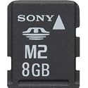 8GB Sony M2 memory card in retail packaging