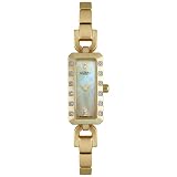 Rotary Women's RLB00012/41 Rocks Collection Diamond Yellow Gold Plated Watch
