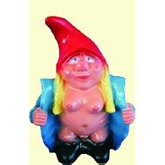Zwergenfrau Exhibitionistin, Gr��e 30cm