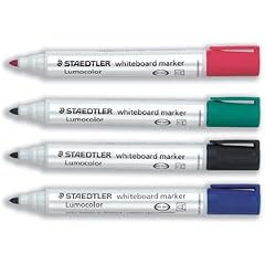 Staedtler Lumocolor 351 WP4 Whiteboard-Marker Etui mit 4 St�ck farblich sortiert