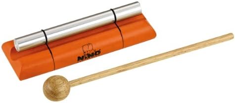 Nino Percussion NINO579S-OR Small Handheld Energy Chime, Orange