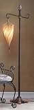 Floor Lamp With Spiral Hanging Shade